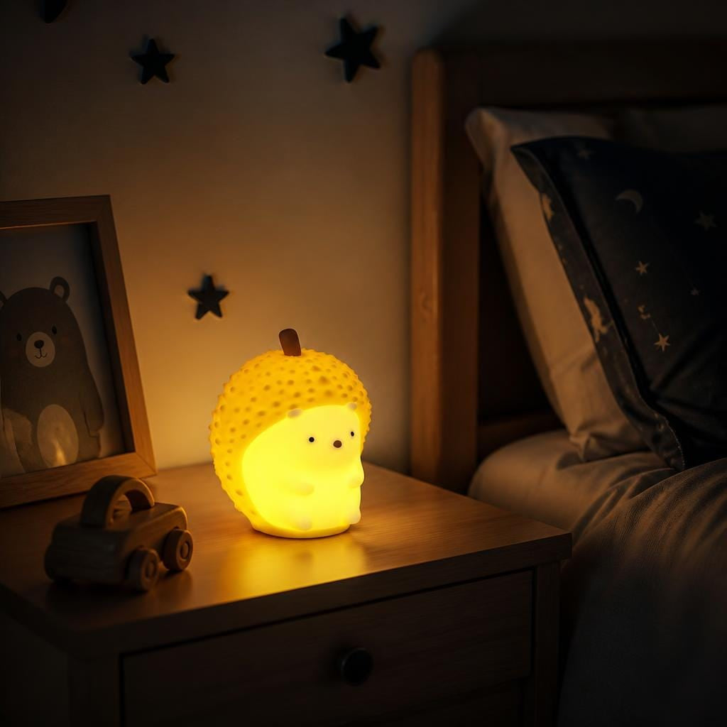 Veilleuse hérisson LED rechargeable Les Petites Loupiotes