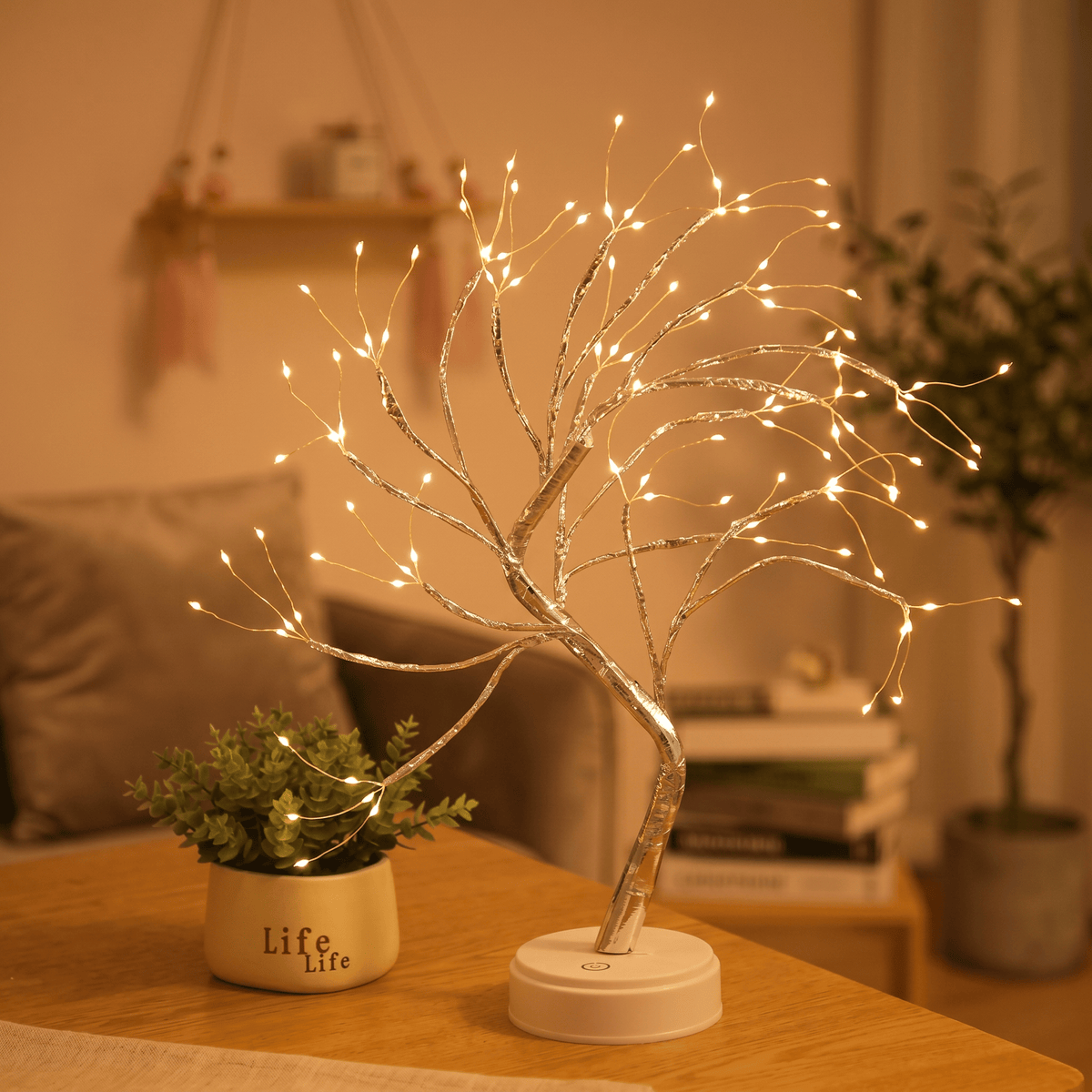 Veilleuse lampe branche lumineuse rechargeable LED Les Petites Loupiotes