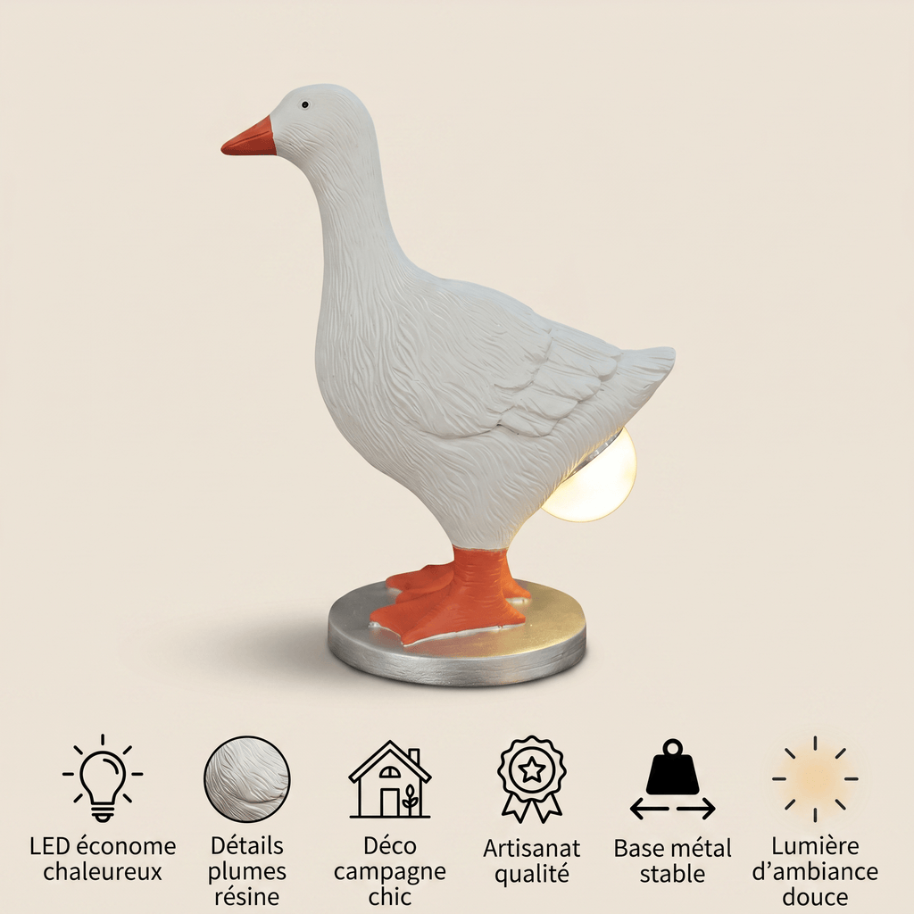 Veilleuse lampe canard LED Les Petites Loupiotes