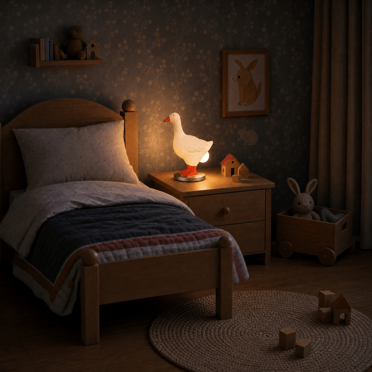 Veilleuse lampe canard LED Les Petites Loupiotes