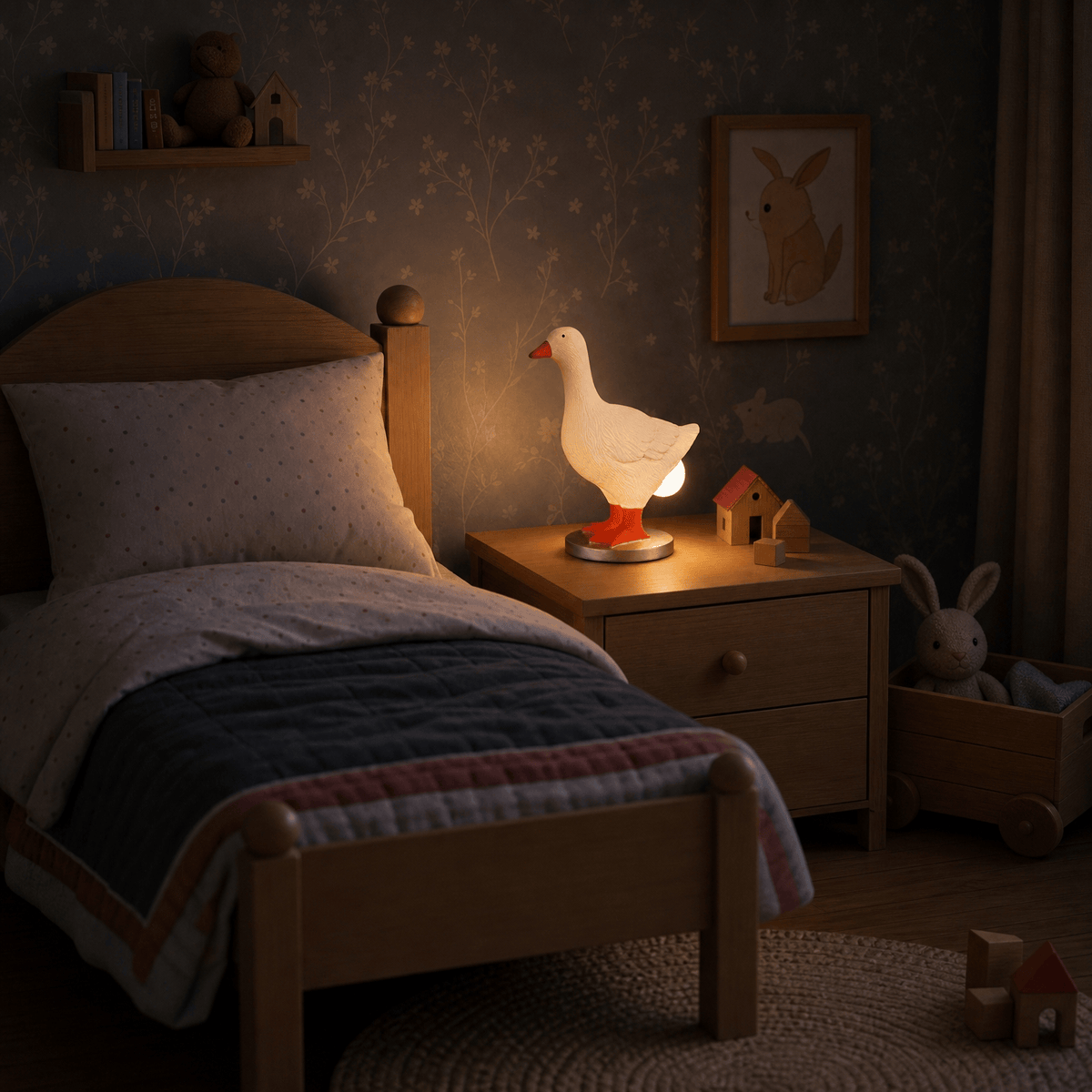 Veilleuse lampe canard LED Les Petites Loupiotes