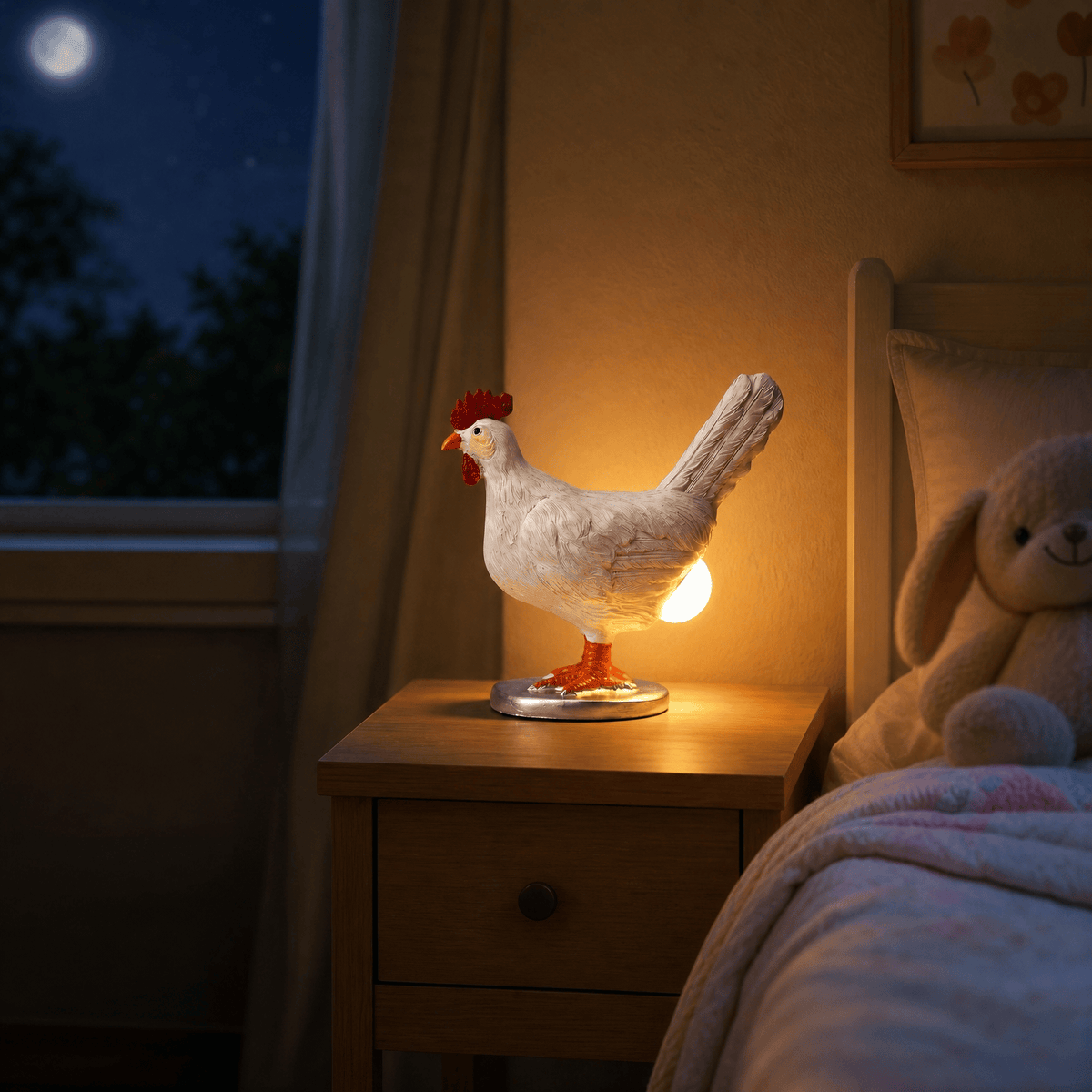 Veilleuse lampe poule LED Les Petites Loupiotes