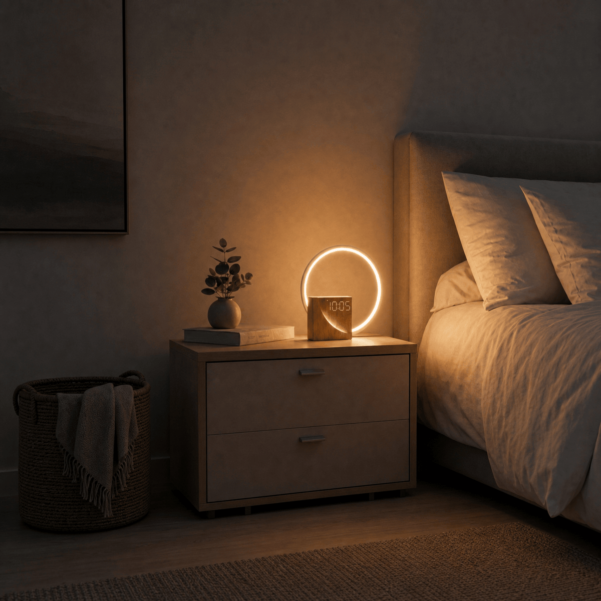 Veilleuse lampe réveil tactile Les Petites Loupiotes