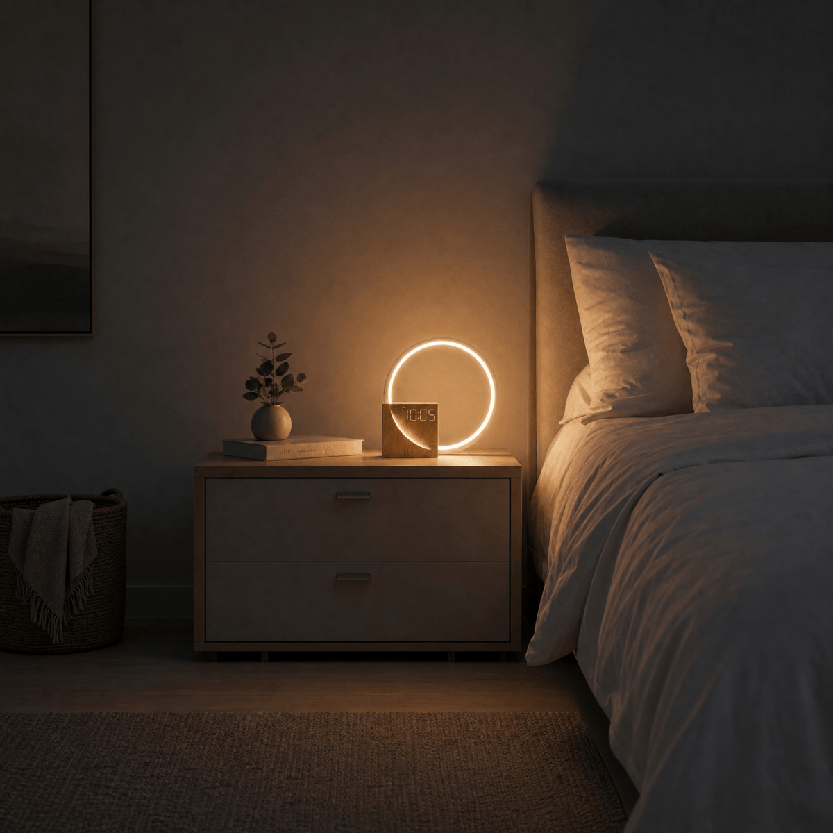 Veilleuse lampe réveil tactile Les Petites Loupiotes