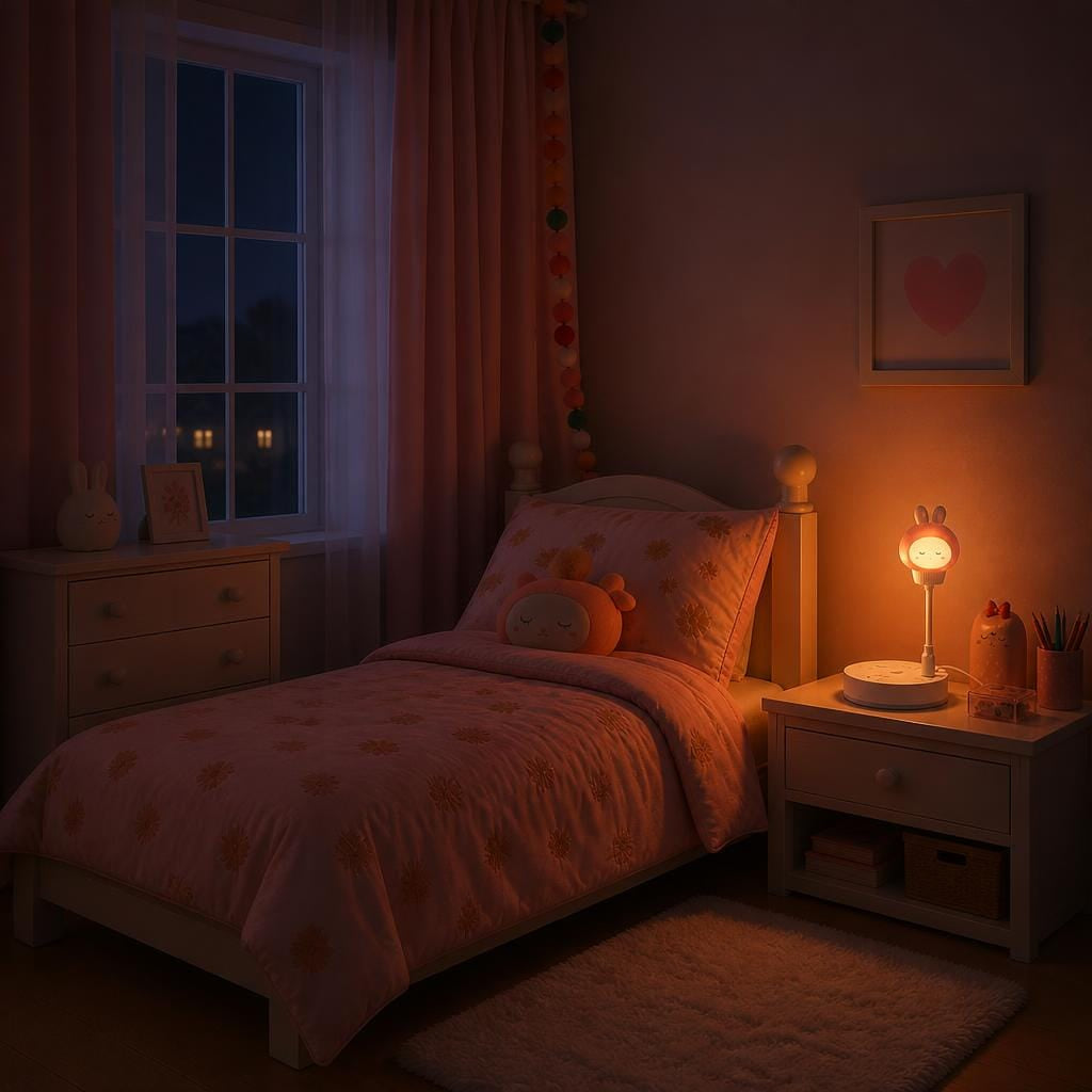 Veilleuse lapin USB rechargeable LED Les Petites Loupiotes