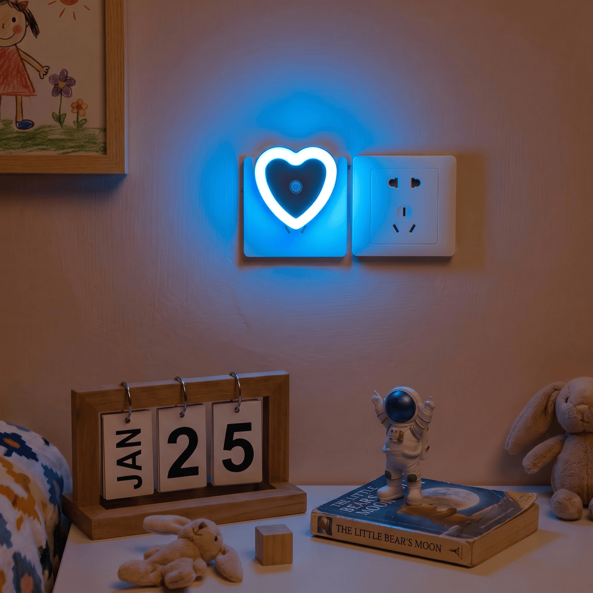 Veilleuse LED Cœur Les Petites Loupiotes