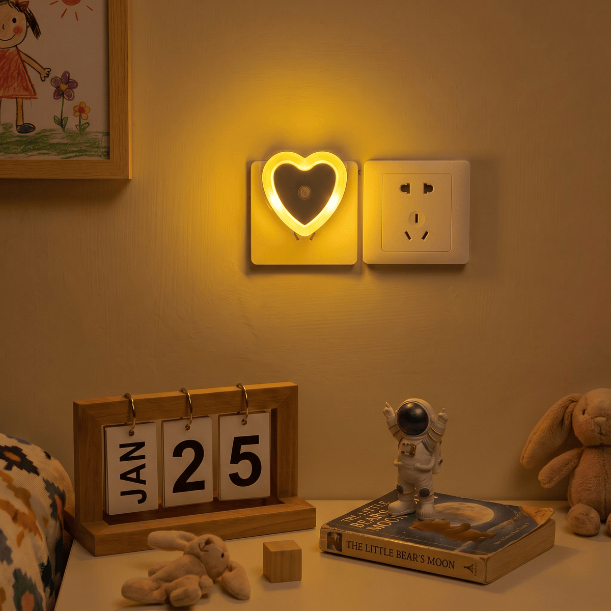 Veilleuse LED Cœur Les Petites Loupiotes