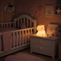Veilleuse licorne bébé rechargeable LED Les Petites Loupiotes