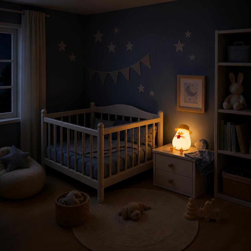 Veilleuse lumineuse canard rechargeable LED Les Petites Loupiotes