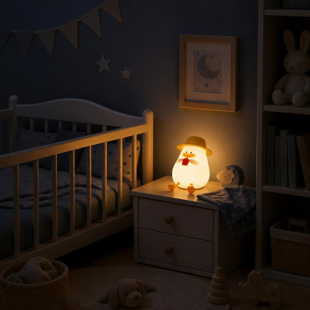 Veilleuse lumineuse canard rechargeable LED Les Petites Loupiotes