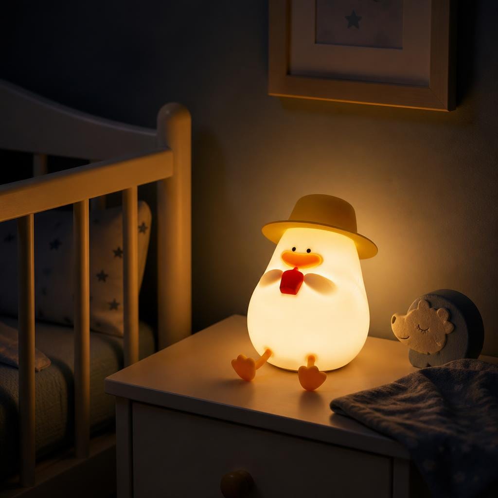 Veilleuse lumineuse canard rechargeable LED Les Petites Loupiotes