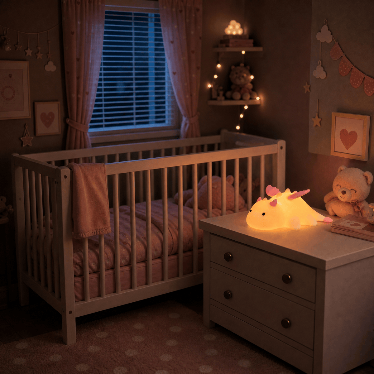 Veilleuse lumineuse dinosaure LED Les Petites Loupiotes