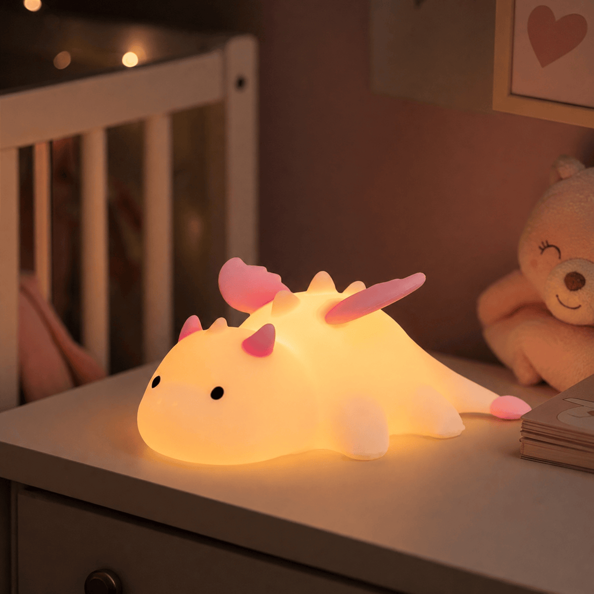 Veilleuse lumineuse dinosaure LED Les Petites Loupiotes