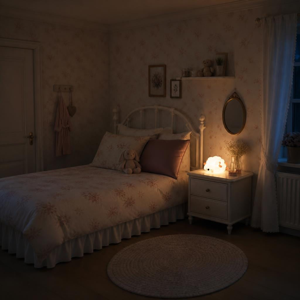 Veilleuse mouton bébé rechargeable LED Les Petites Loupiotes