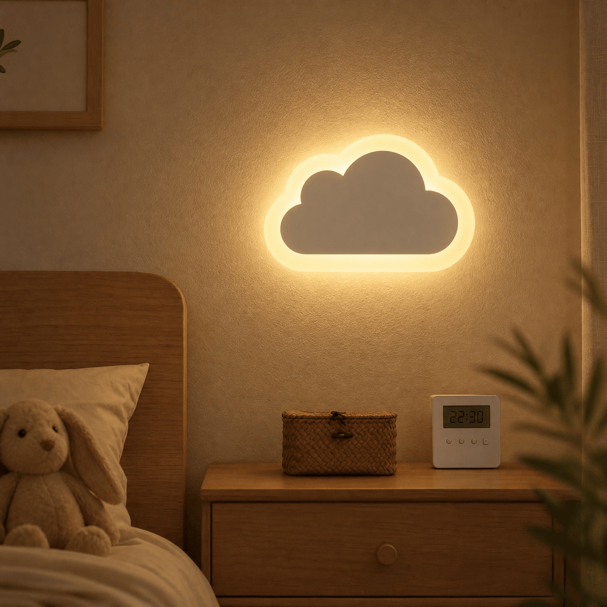Veilleuse murale nuage LED Les Petites Loupiotes