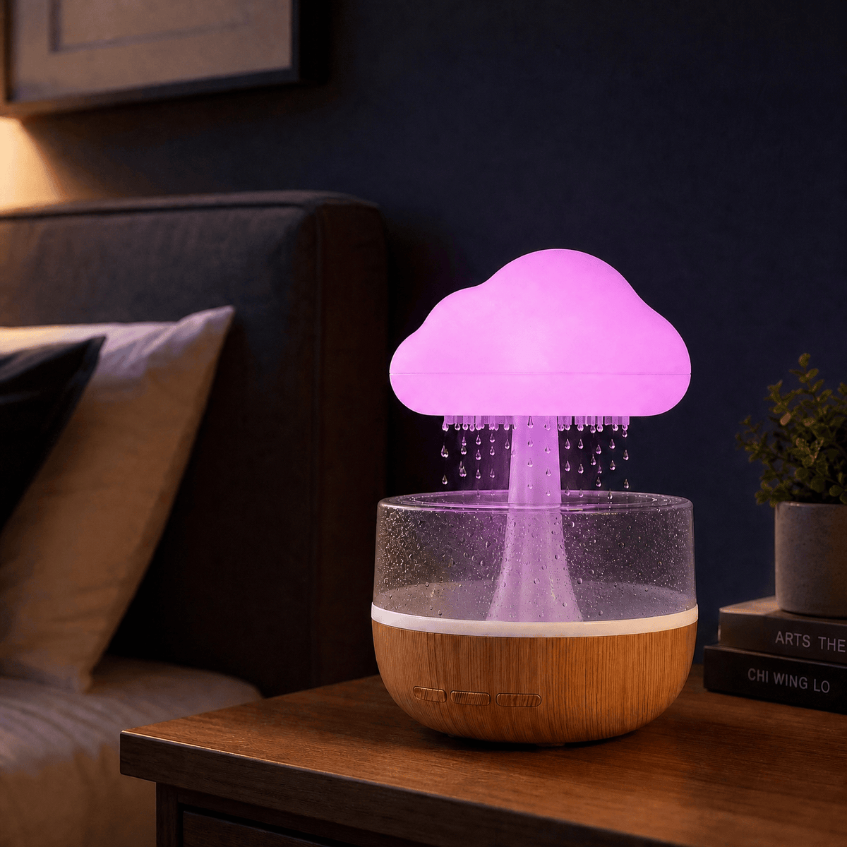 Veilleuse nuage pluie Les Petites Loupiotes