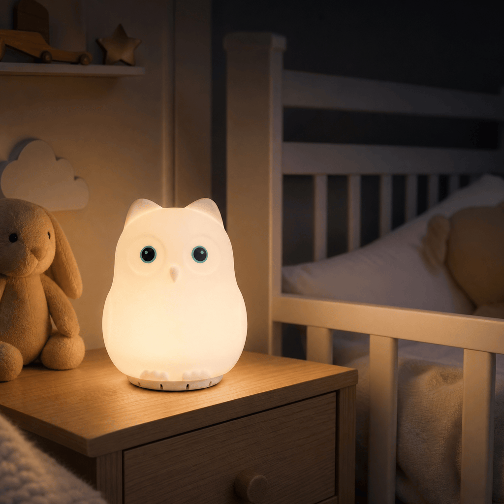 Veilleuse oiseau bébé rechargeable LED Les Petites Loupiotes