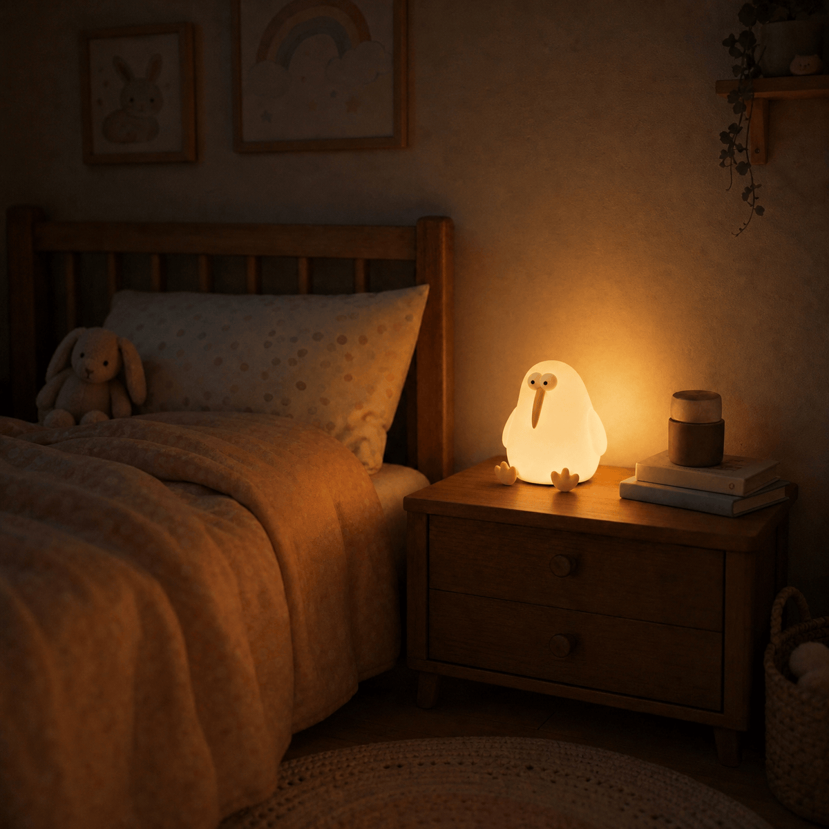 Veilleuse oiseau kiwi LED Les Petites Loupiotes