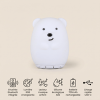 Veilleuse ours rechargeable LED Les Petites Loupiotes