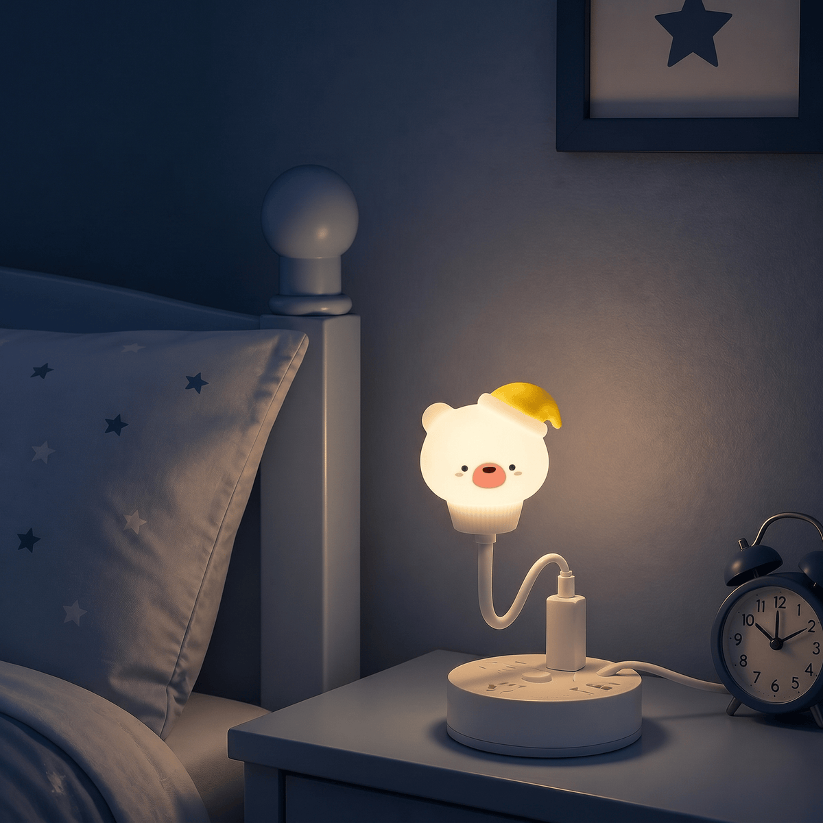 Veilleuse ours USB rechargeable LED Les Petites Loupiotes