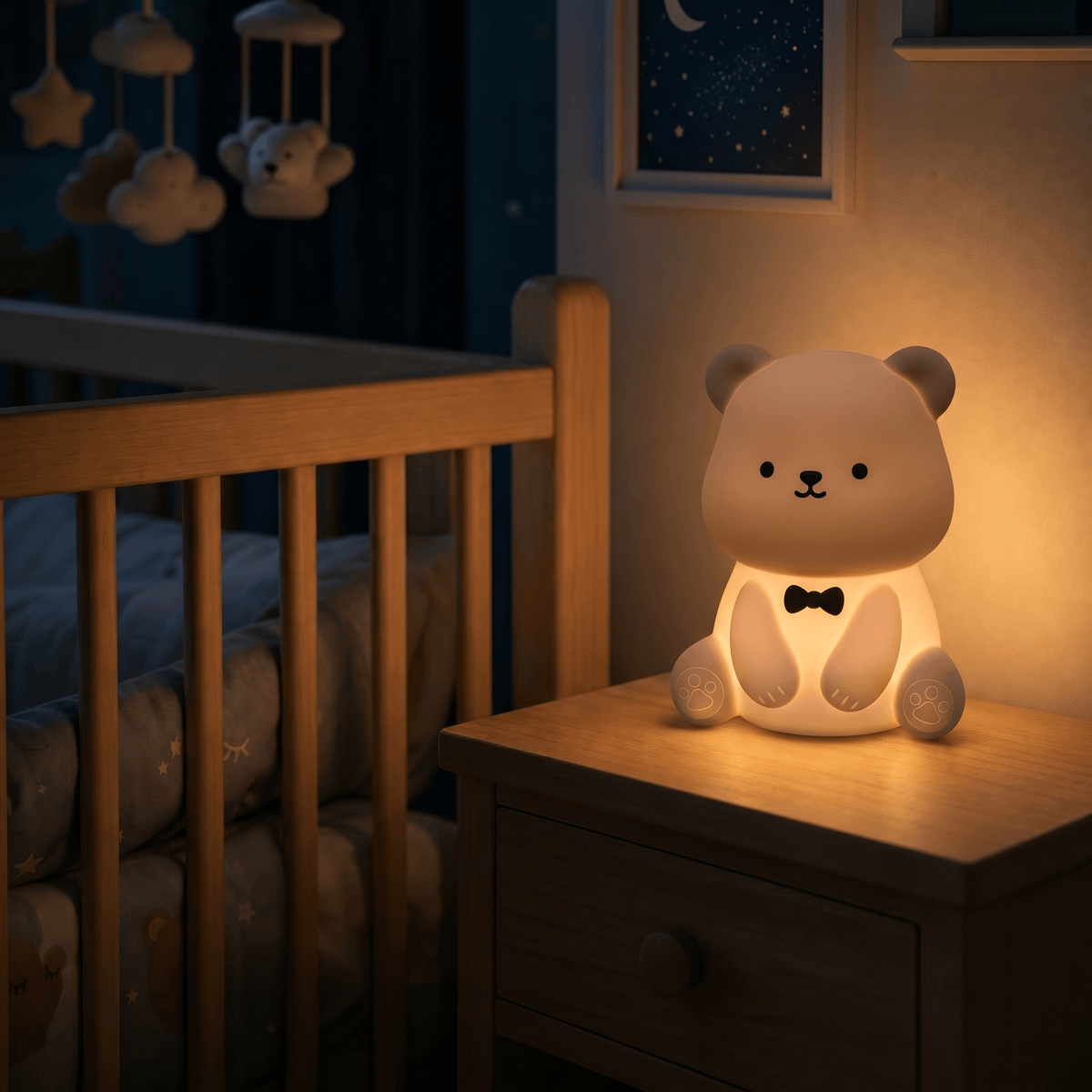 Veilleuse ourson LED Les Petites Loupiotes