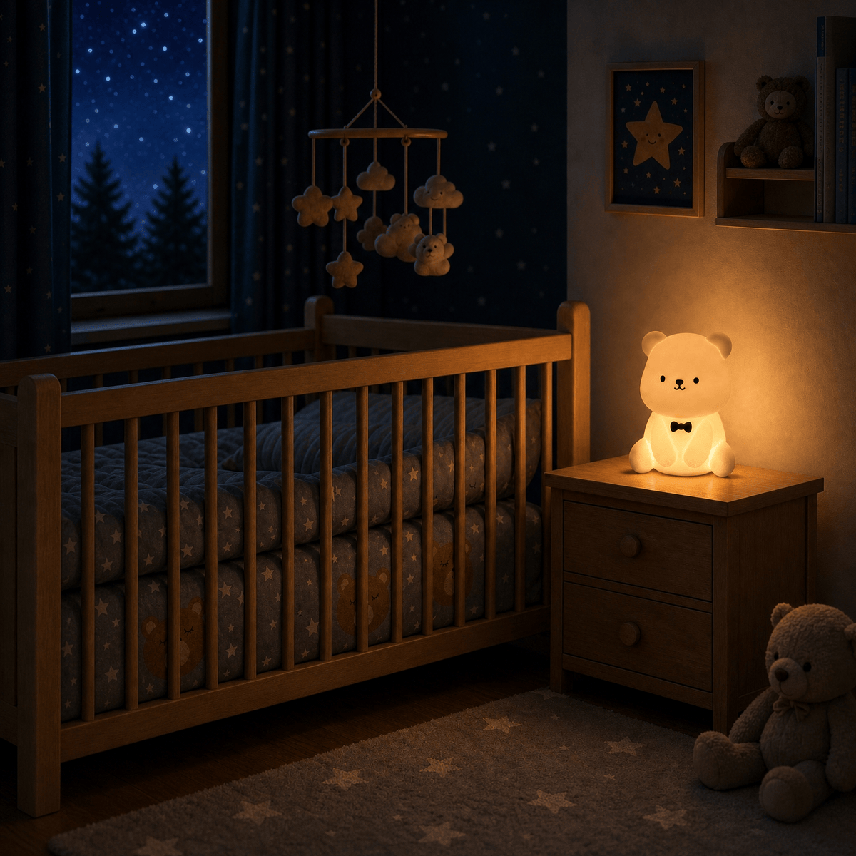 Veilleuse ourson LED Les Petites Loupiotes