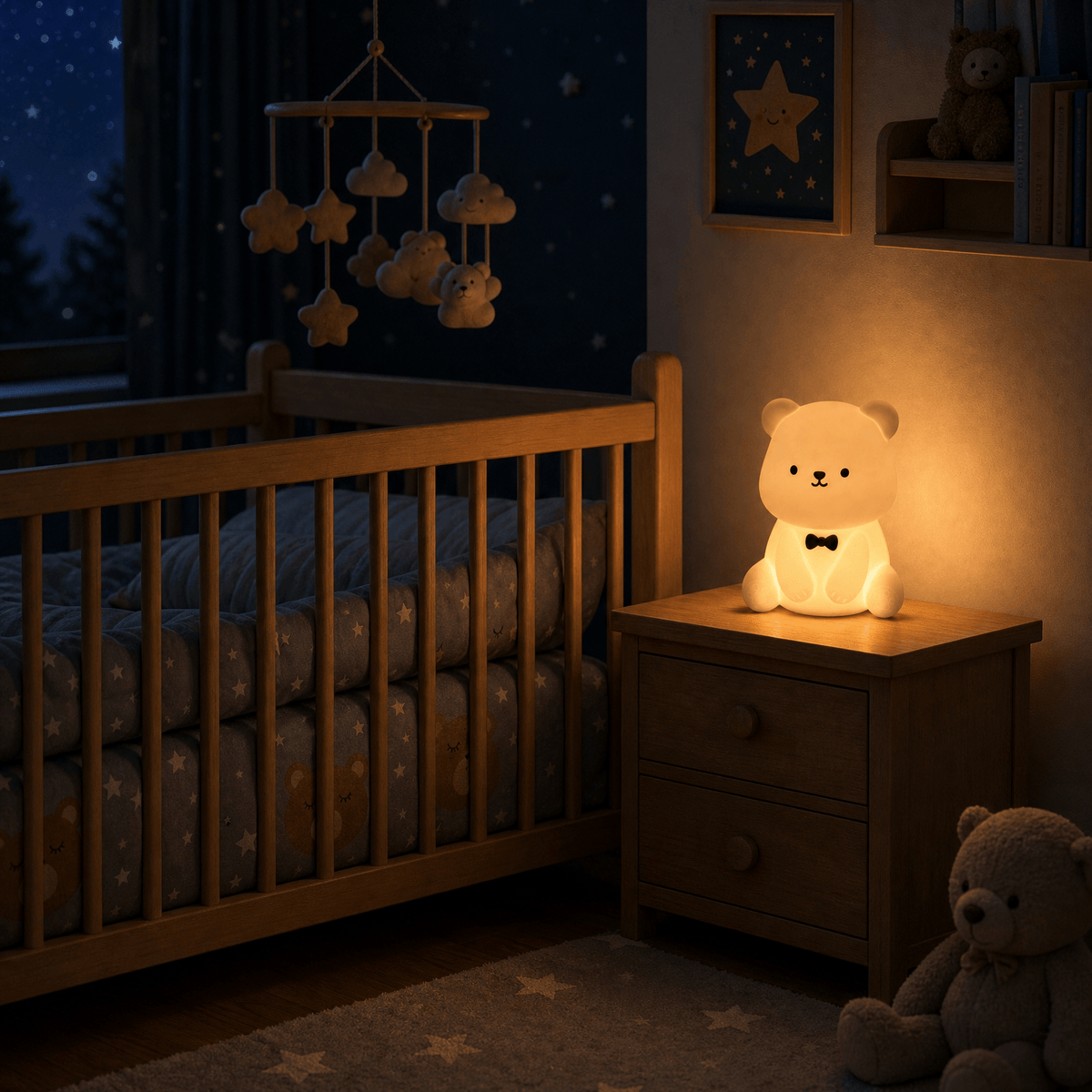 Veilleuse ourson LED Les Petites Loupiotes
