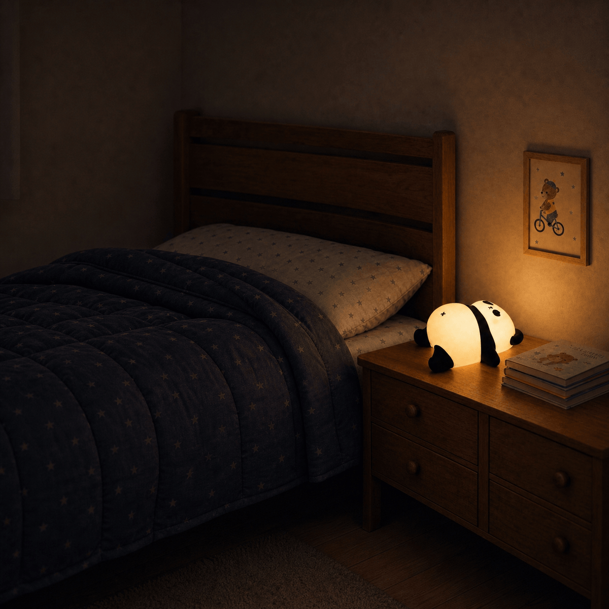 Veilleuse panda lumineux rechargeable LED Les Petites Loupiotes