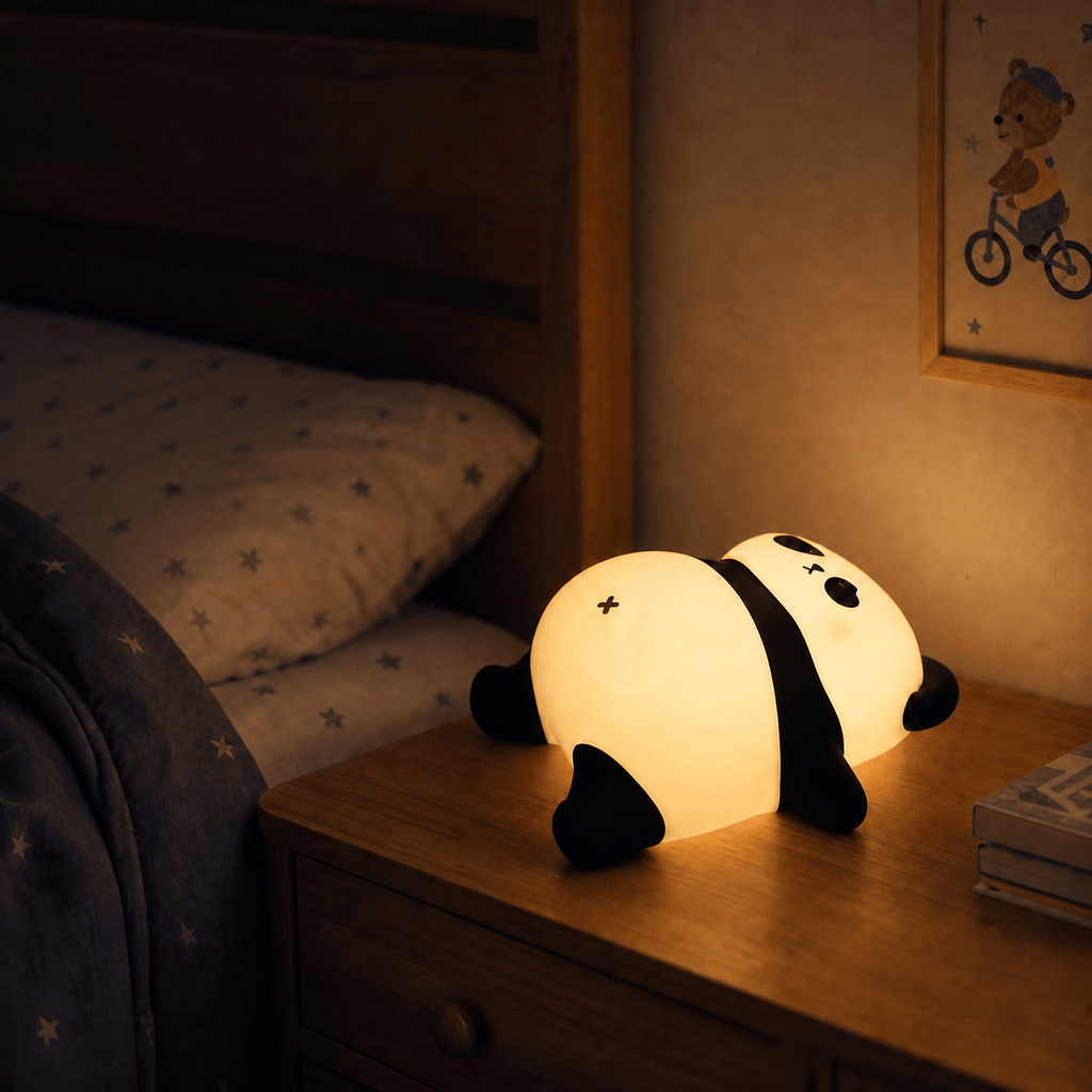 Veilleuse panda lumineux rechargeable LED Les Petites Loupiotes