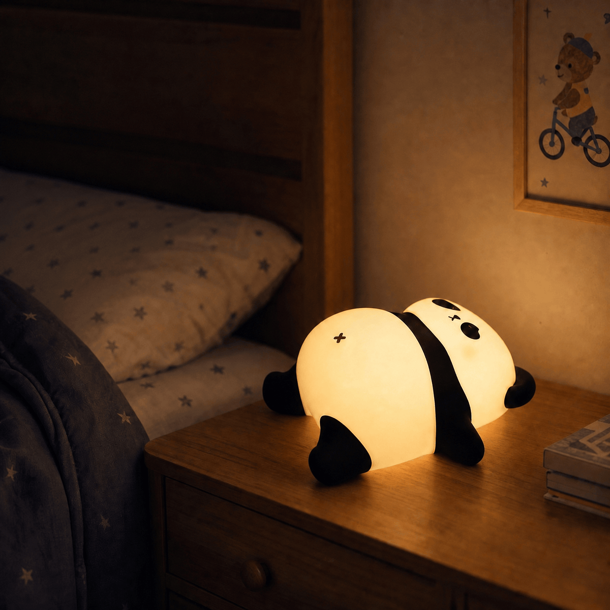 Veilleuse panda lumineux rechargeable LED Les Petites Loupiotes
