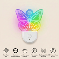Veilleuse papillon bébé LED Les Petites Loupiotes
