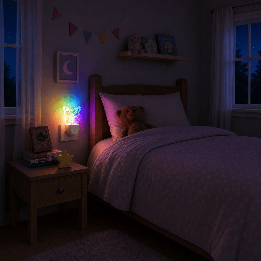 Veilleuse papillon bébé LED Les Petites Loupiotes