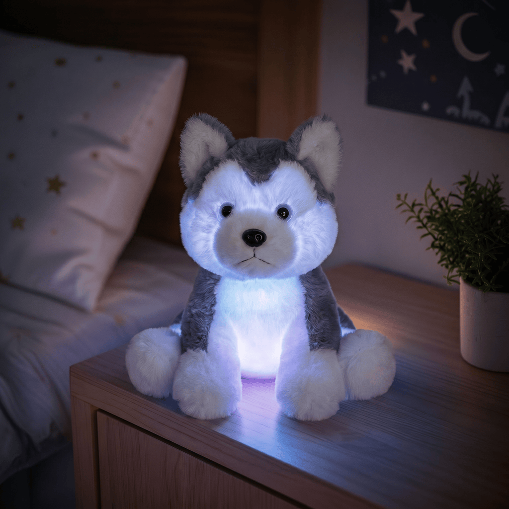 Veilleuse peluche lumineuse chien Les Petites Loupiotes