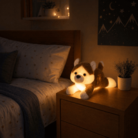 Veilleuse peluche lumineuse chien Les Petites Loupiotes
