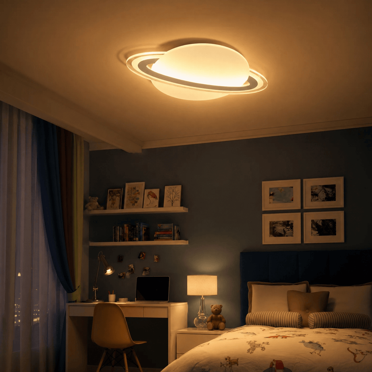 Veilleuse plafond planète LED Les Petites Loupiotes