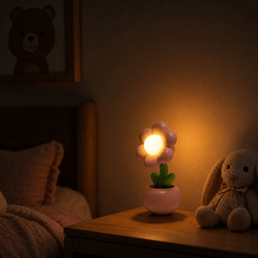 Veilleuse pot de fleur LED Les Petites Loupiotes