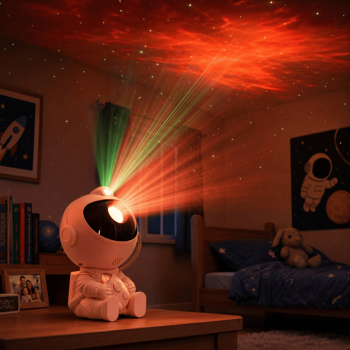 Veilleuse projecteur astronaute LED Les Petites Loupiotes