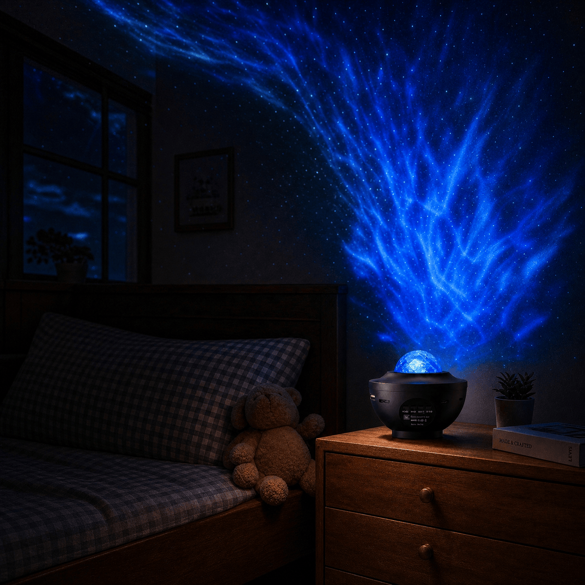 Veilleuse projecteur galaxie 360 Les Petites Loupiotes