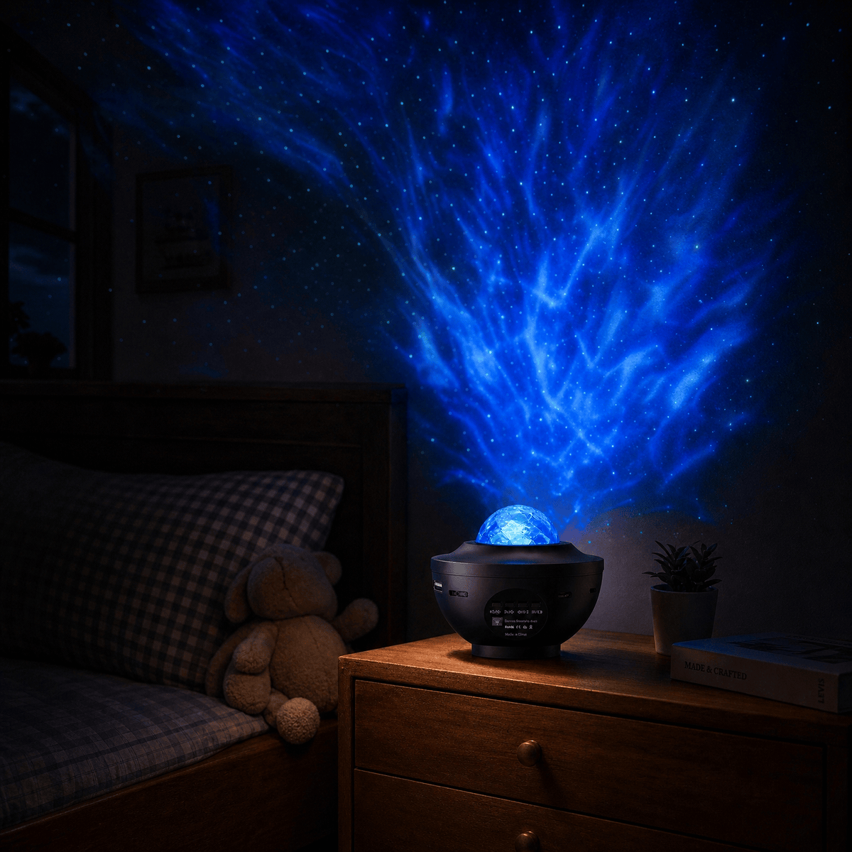Veilleuse projecteur galaxie 360 Les Petites Loupiotes