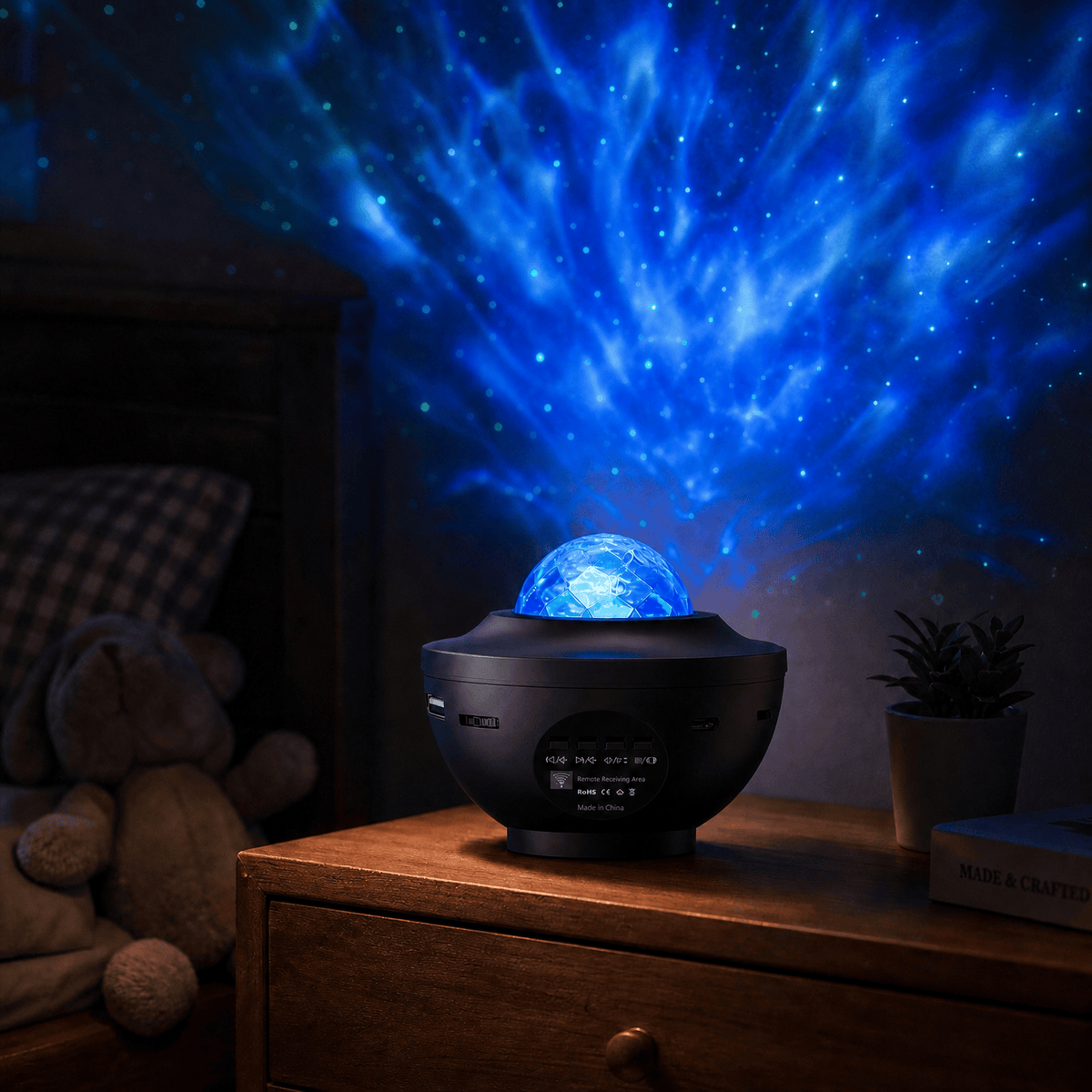 Veilleuse projecteur galaxie 360 Les Petites Loupiotes
