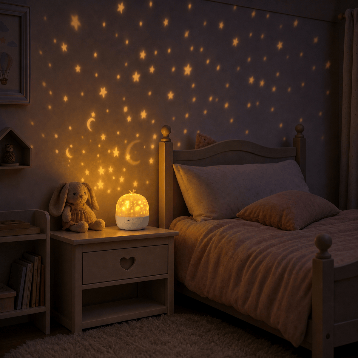 Veilleuse projecteur océan rechargeable LED Les Petites Loupiotes