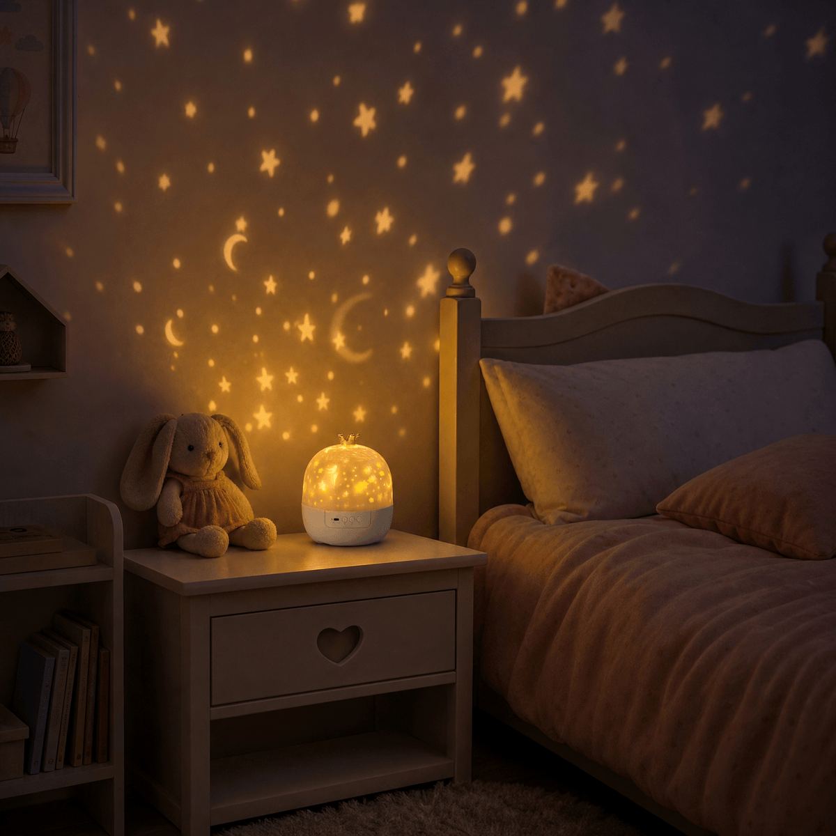 Veilleuse projecteur océan rechargeable LED Les Petites Loupiotes