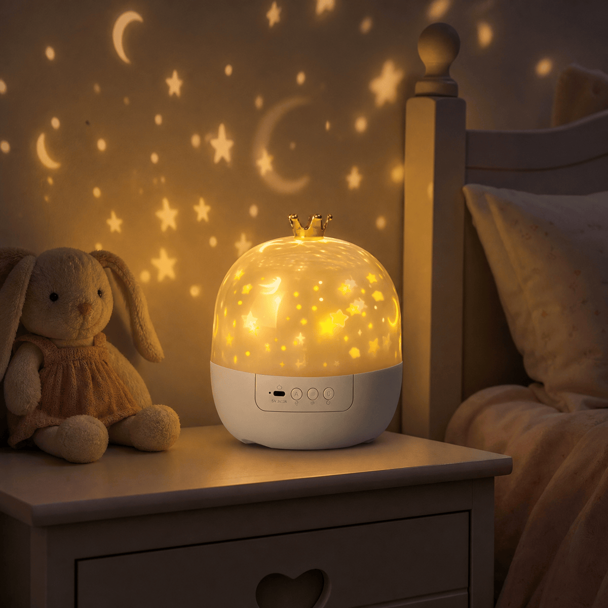 Veilleuse projecteur océan rechargeable LED Les Petites Loupiotes