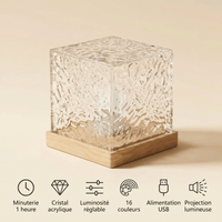 Veilleuse projection cube Les Petites Loupiotes