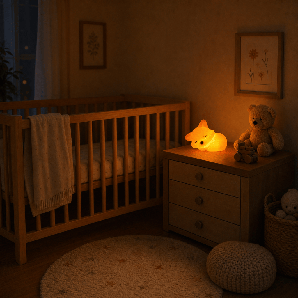 Veilleuse renard enfant rechargeable LED Les Petites Loupiotes