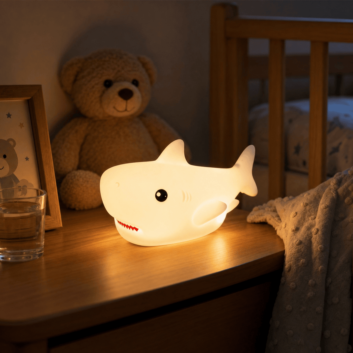 Veilleuse requin rechargeable Les Petites Loupiotes