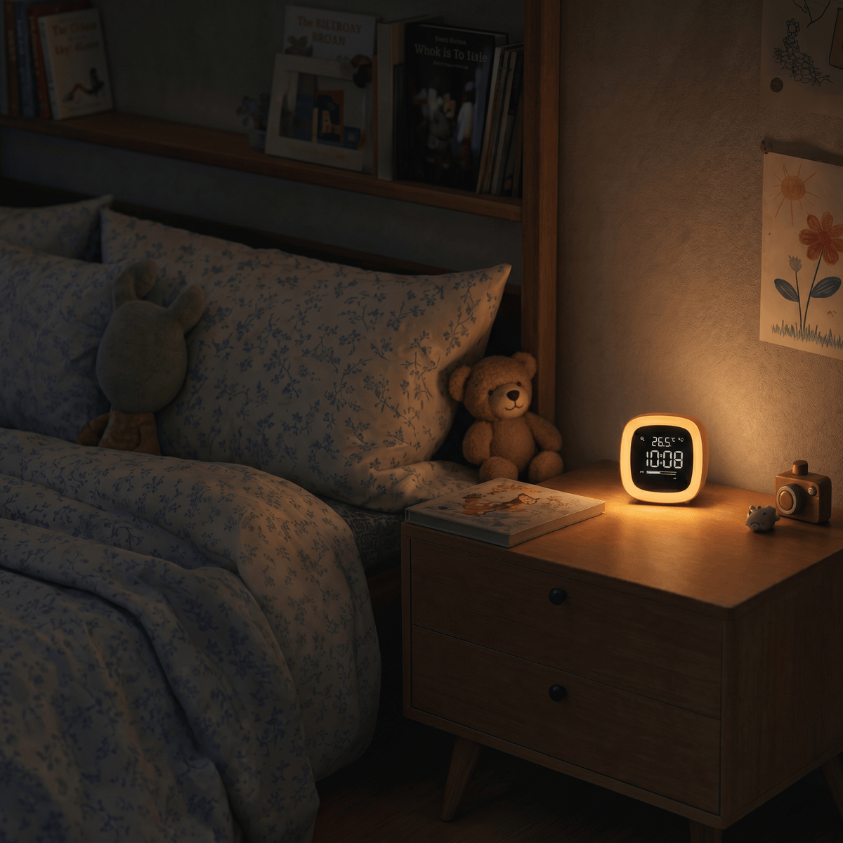 Veilleuse réveil enfant rechargeable Les Petites Loupiotes