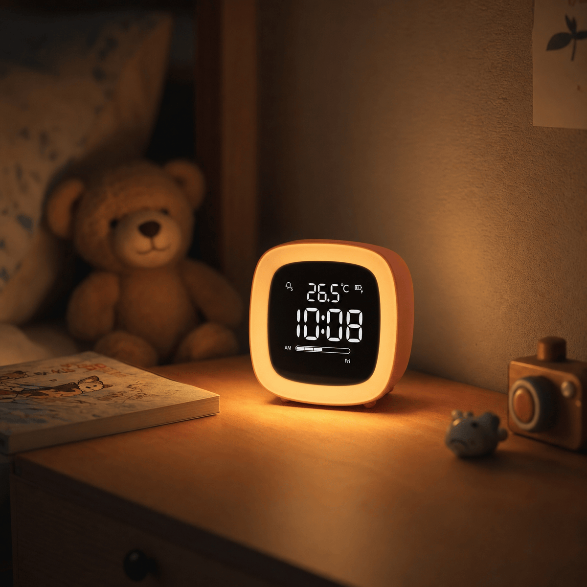 Veilleuse réveil enfant rechargeable Les Petites Loupiotes
