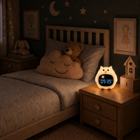 Veilleuse réveil hibou Les Petites Loupiotes
