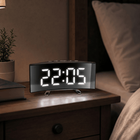 Veilleuse réveil miroir LED rechargeable Les Petites Loupiotes
